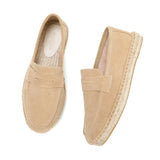 Stilīgas ādas espadrilles