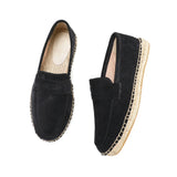 Stilīgas ādas espadrilles