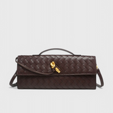 Melanie Clutch ar Zelta Mezglu Akcentiem