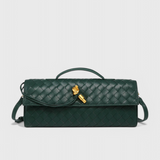 Melanie Clutch ar Zelta Mezglu Akcentiem