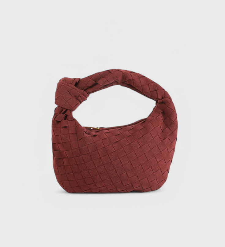 Remi Mini Audums Bolso ar Mezglu Detaļām