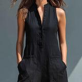 Lotte™ | Minimālistisks bez piedurknēm jumpsuit