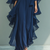 Aurora | Elegants komplekts no šifona ar volāniem