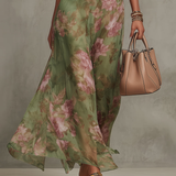 Livia | Maxi Halter Ziedu Kleita