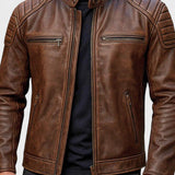Troels™ | Leather Jacket