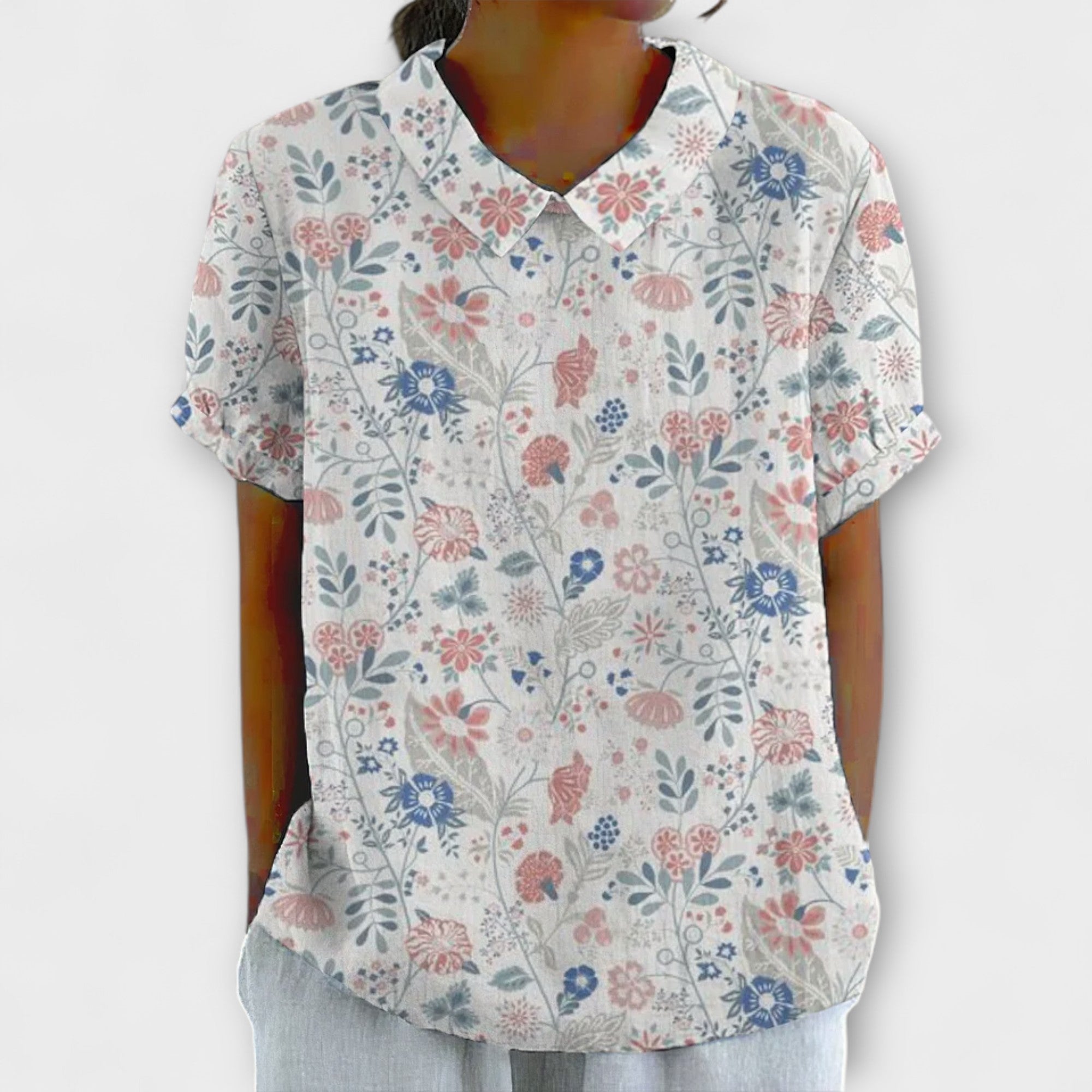Chrissi - Flower Print Blouse