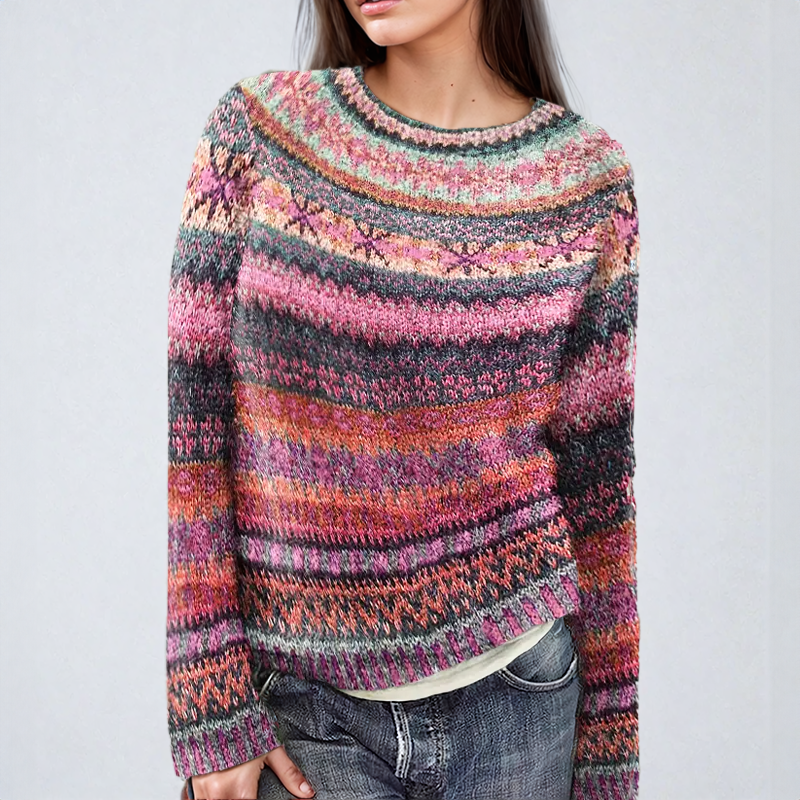Anna | Klassisk Fair Isle Tröja