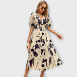 Mathilda - Elegant Midi Dress
