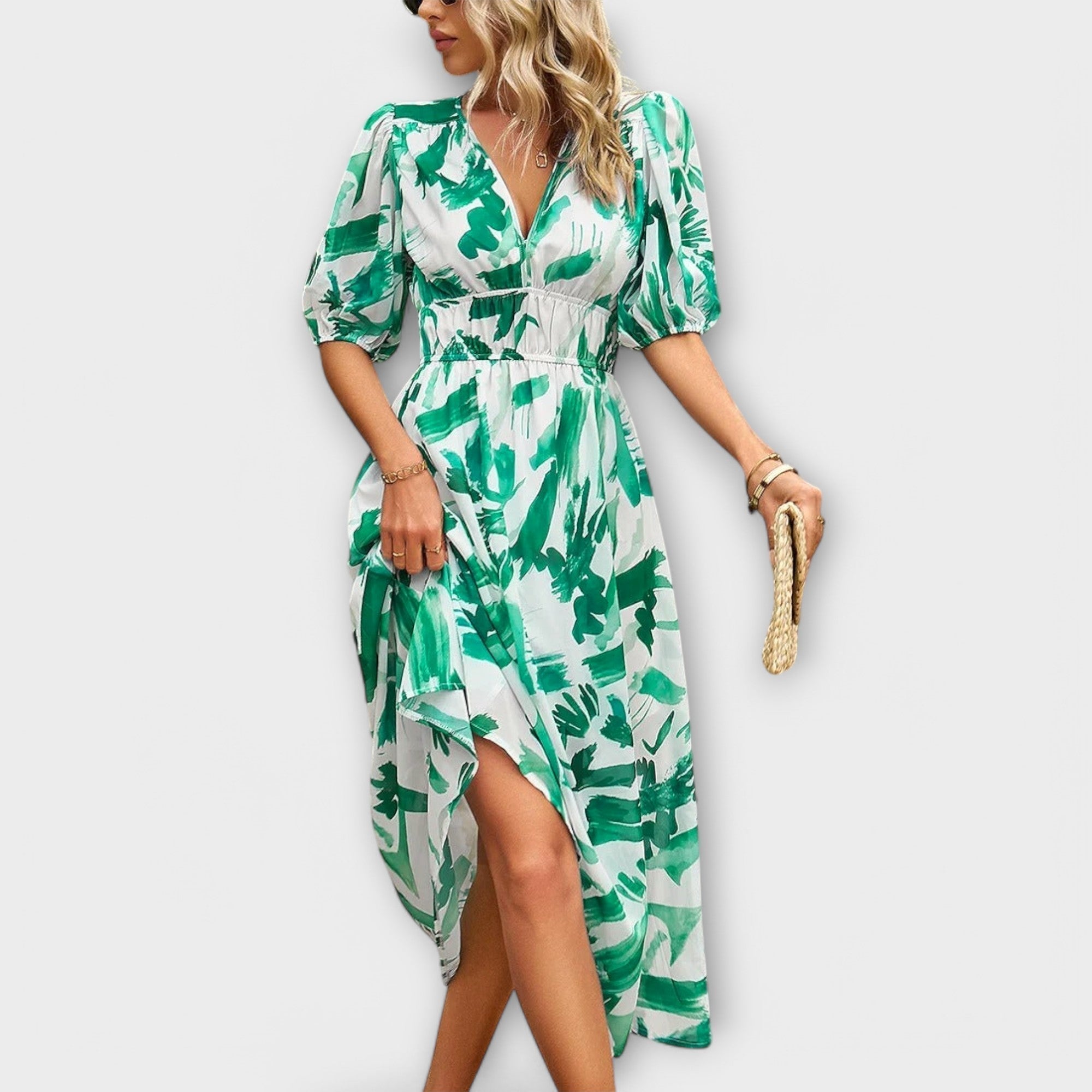 Mathilda - Elegant Midi Dress