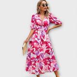 Mathilda - Elegant Midi Dress