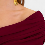 Noalla Mono Elegant One-Shoulder Dress