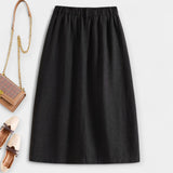 Emma - Vintage Stila Svārki" can be rewritten as "Emma - Retro Style Skirt.