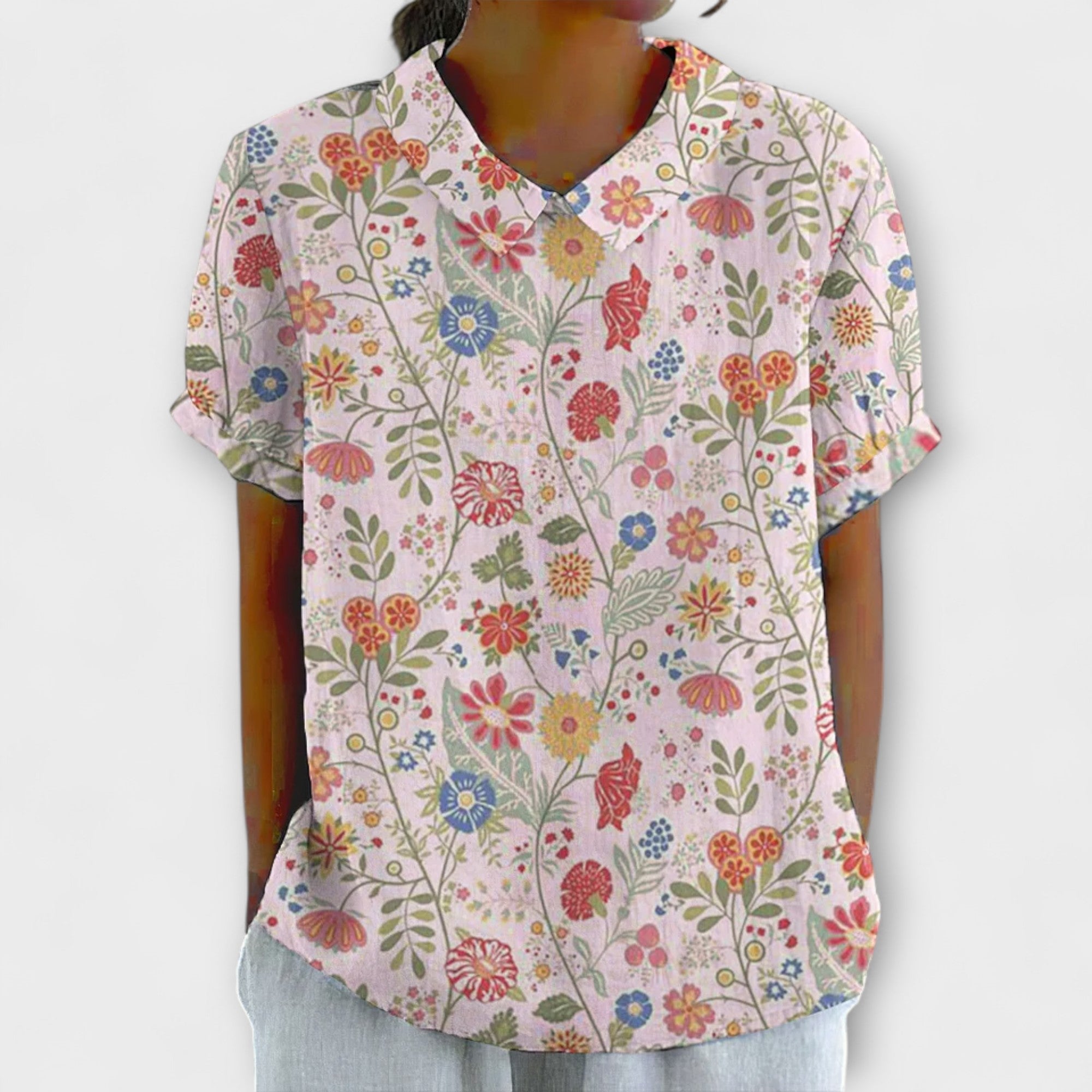 Chrissi - Flower Print Blouse