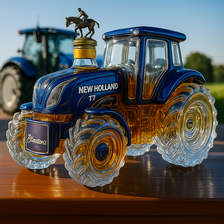 Whisky pudele New Holland T7™ | Klasiskā traktora dizainā