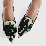 Fermina Eleganti Loafers ar Asu Purngalu un Divkrāsu Dizainu