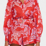 Suzanne Mono Ziedu ar Florentīna Jostu" could be rewritten as "Suzanne Mono Flower Design with Florentine Belt.