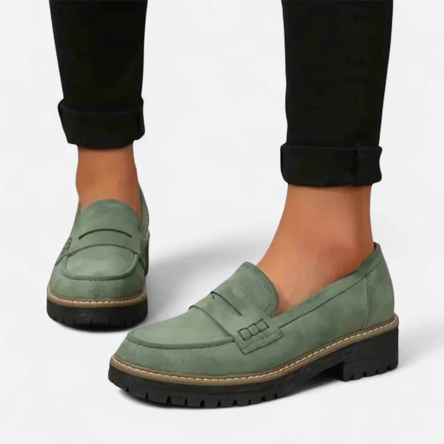 Elena™ | Ortopēdiskie Mokasīni" can be rewritten as "Elena™ | Comfort-Orthopedic Moccasins.