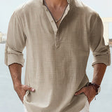 MÁXIMO | Linu Krekls" can be rewritten as "MÁXIMO | Linen Shirt.