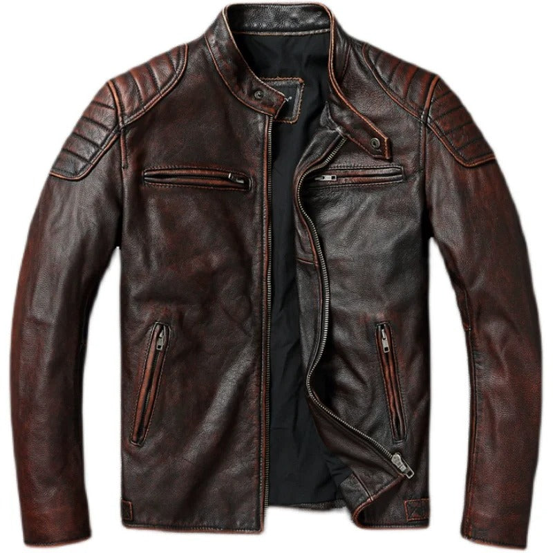 Hugo™ | Retro Leather Jacket