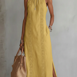 Jimena™ - Linu eleganta midi kleita