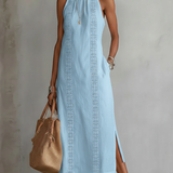 Jimena™ - Linu eleganta midi kleita